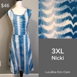 LuLaRoe 3XL Nikki Dress